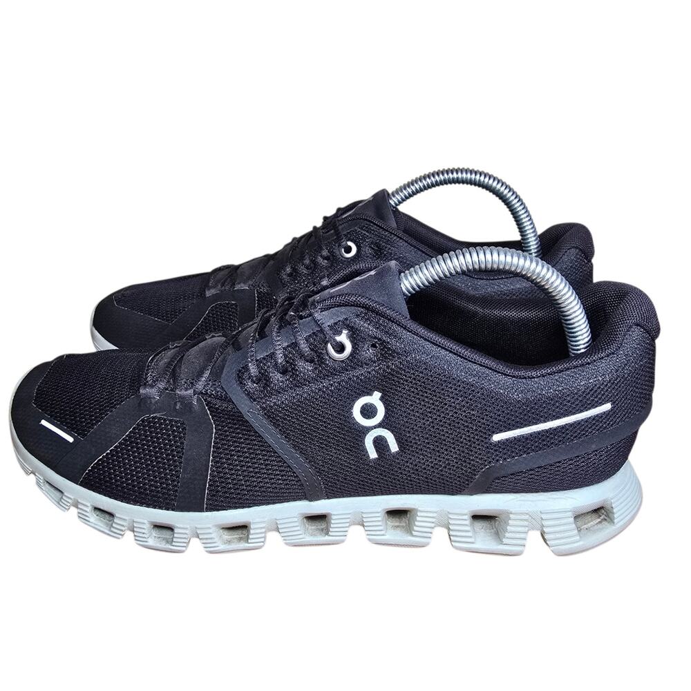 On Cloud Black White Low Top Mesh Running Womens Size 10 Style 59.98883